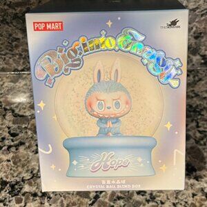 NIB GENUINE POPMART LABUBU THE MONSTERS BIG INTO ENERGY CRYSTAL BALL BLIND